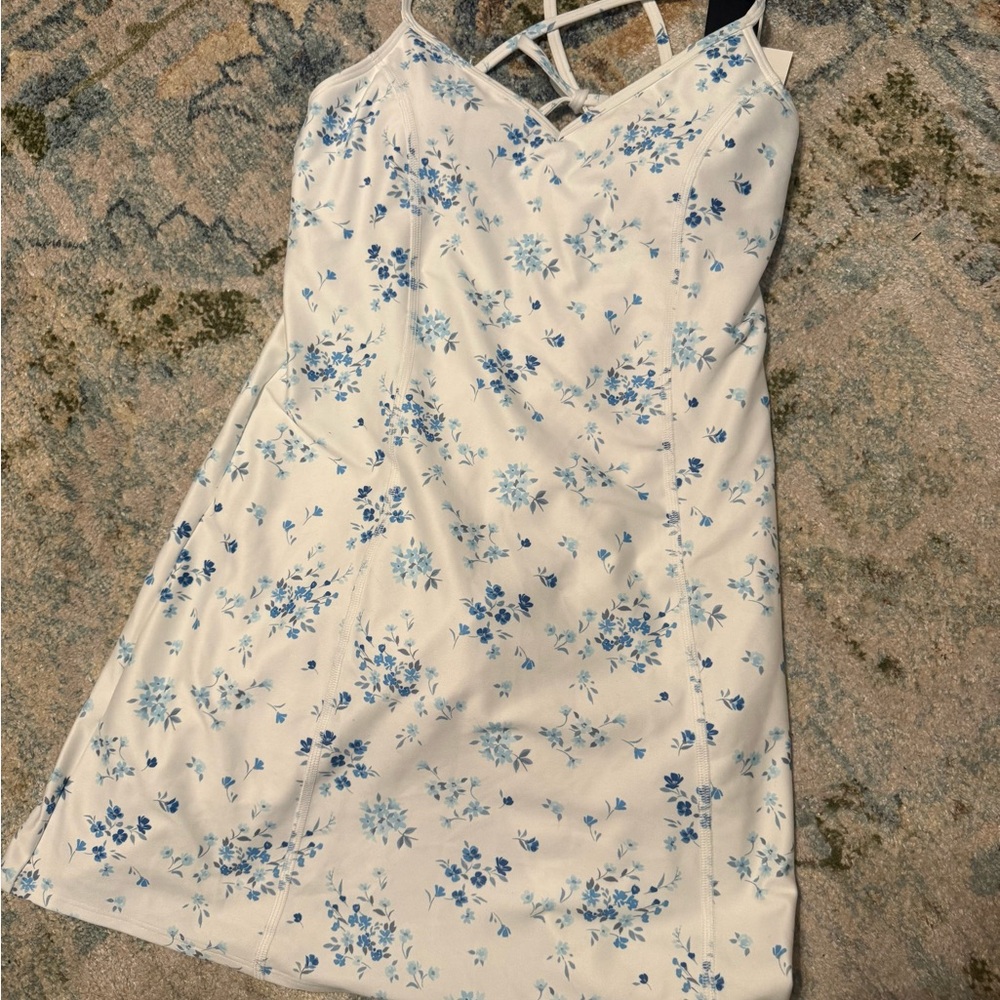Floral Print Women's Athletic Dress